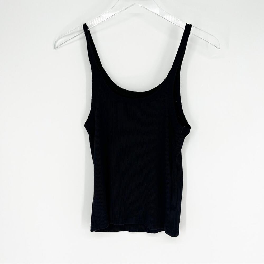 WSLY Ribbed Cami S‎ Black - Picture 2 of 8